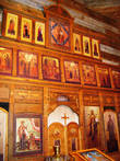 Иконостас в Воскресенской церкви
