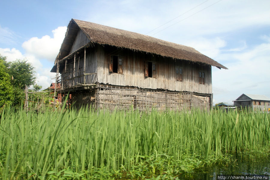 Дома на сваях Ньяунг-Шве, Мьянма
