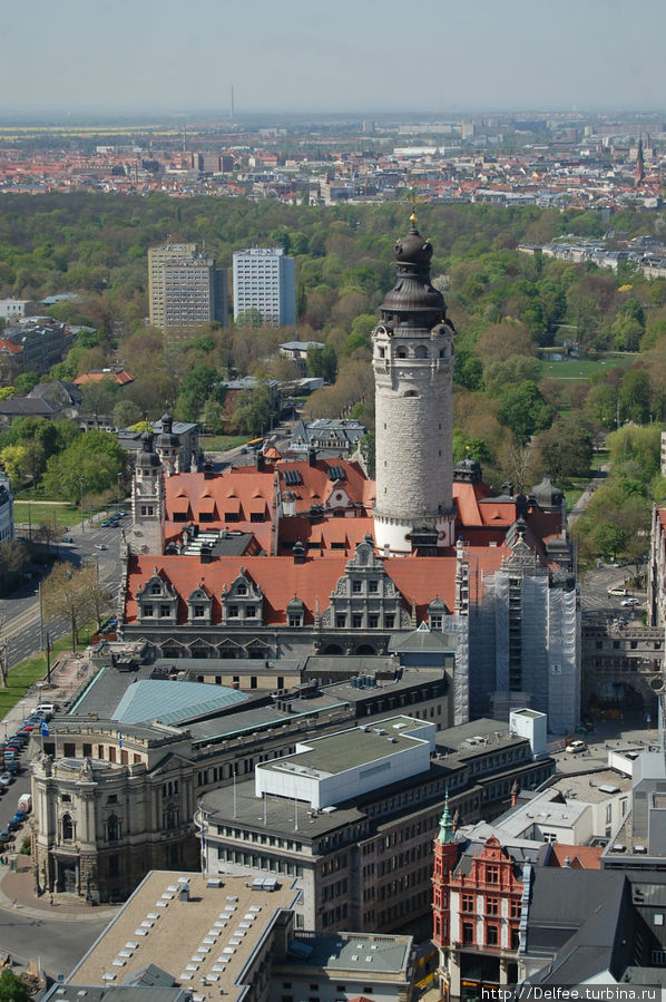 Панорамная башня Лейпциг, Германия