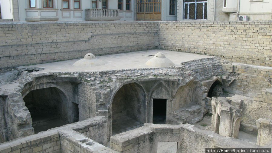 Старый город, дворец Ширваншахов Баку, Азербайджан