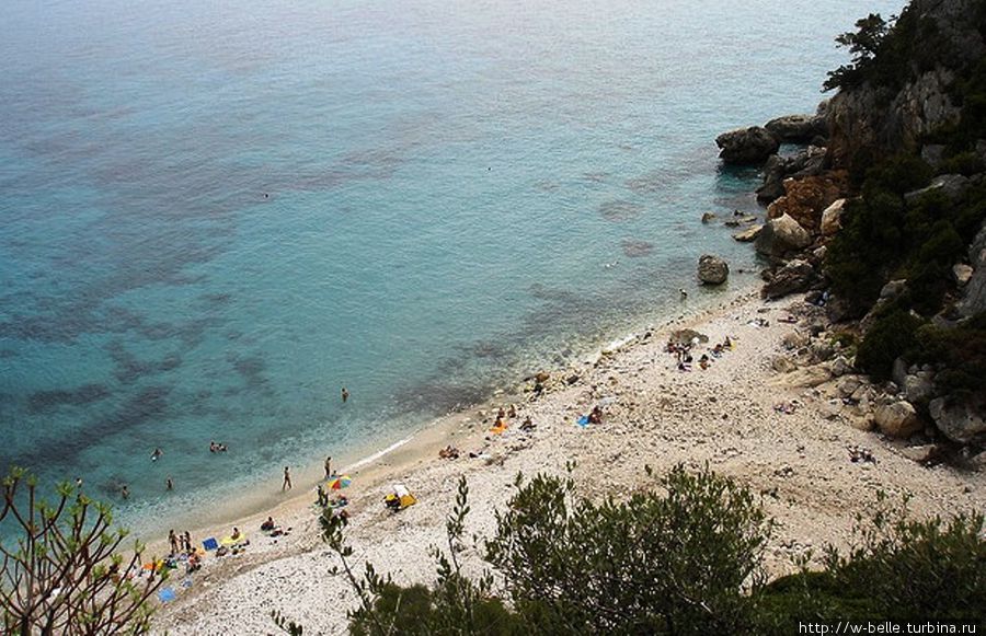Пляж Кала — Фиули. Арбатакс, Италия