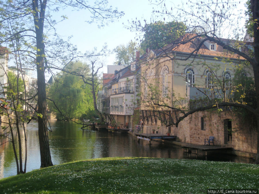 Весенний день в Эрфурте Эрфурт, Германия