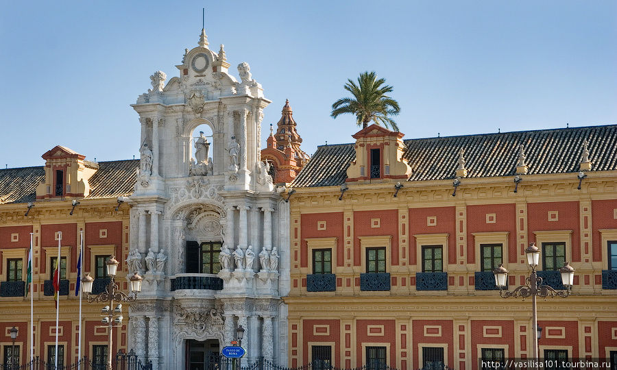 Дворец Сан Тельмо Севилья, Испания