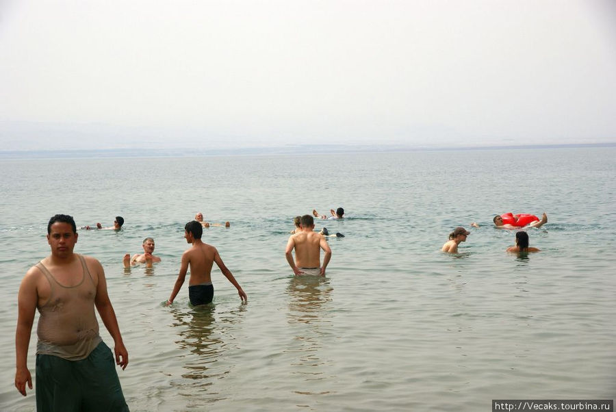 Асфальтовые воды Мёртвого моря Иордания