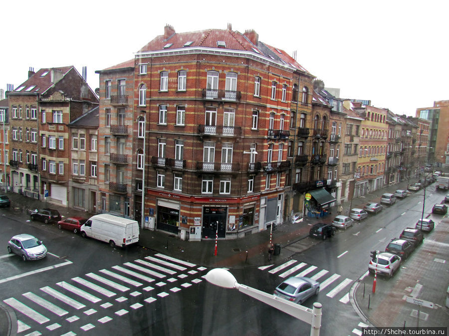 Вид с окна Андерлехт, Бельгия