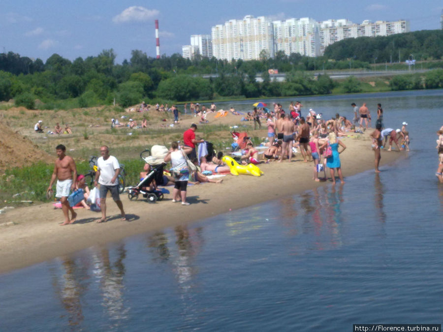 Пляж в Красногорске Москва и Московская область, Россия