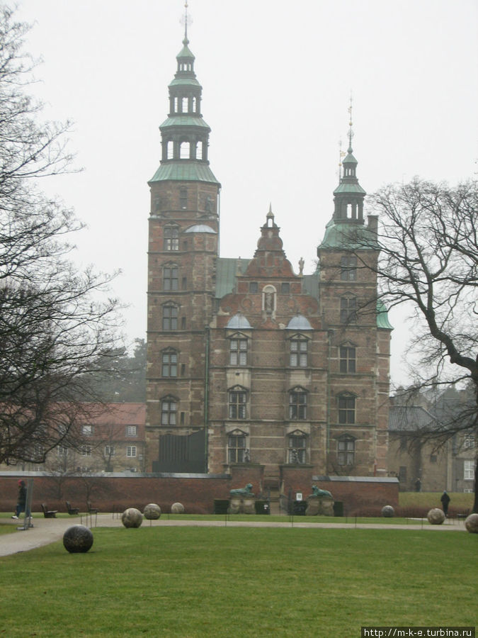 Замок Розенберг Копенгаген, Дания