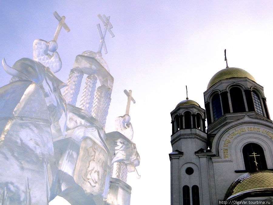 Два храма Екатеринбург, Россия