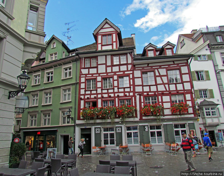 Элемент старого города Санкт-Галлен, Швейцария