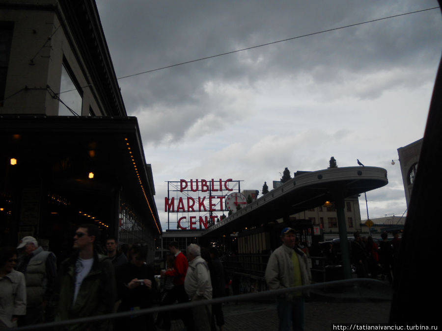 Рынок в центре Сиэтла. Сиэттл, CША