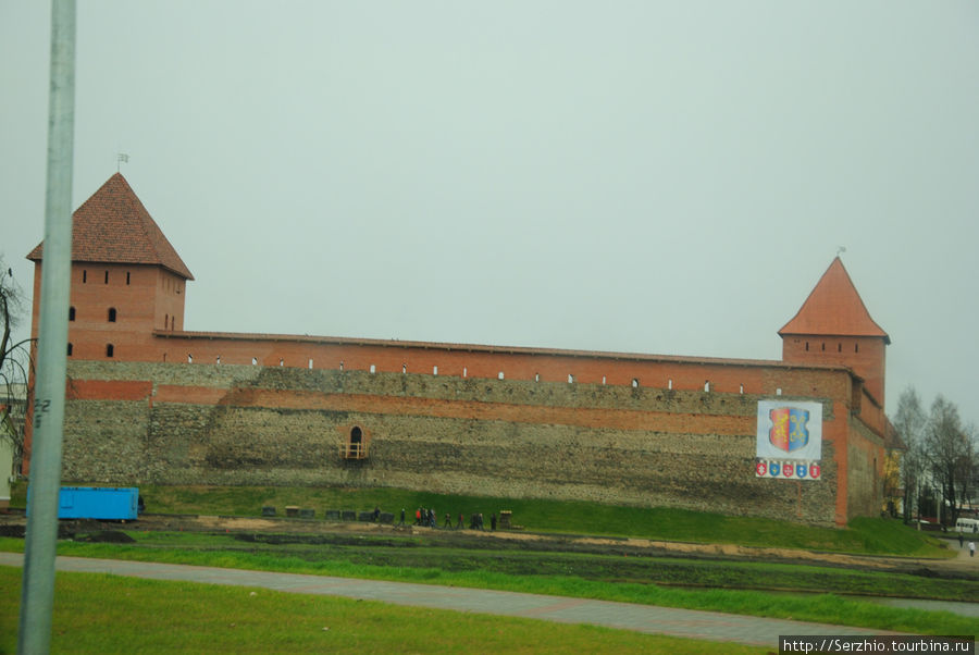 При подъезде к замку Лида, Беларусь