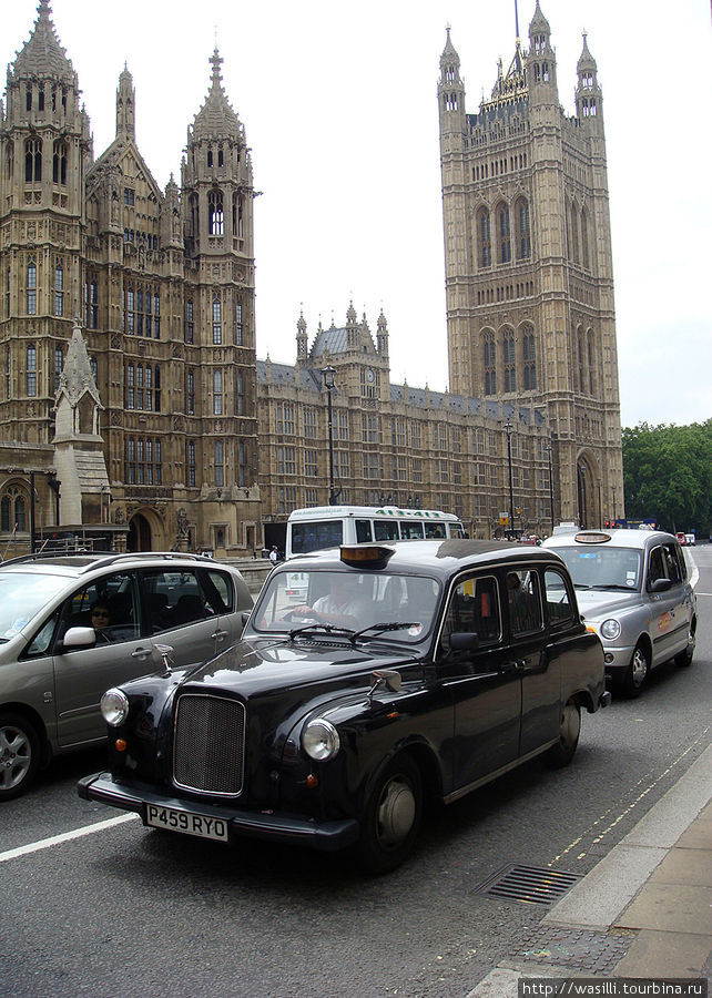 Лондонское такси. Лондон, Великобритания