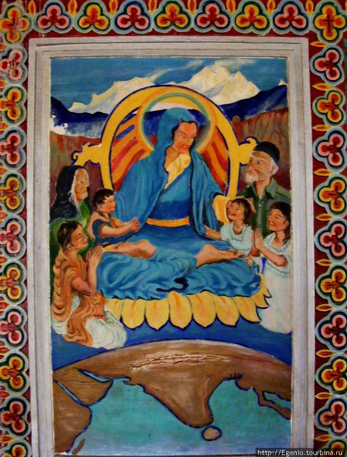 Дева Мария гималайская Калимпонг, Индия