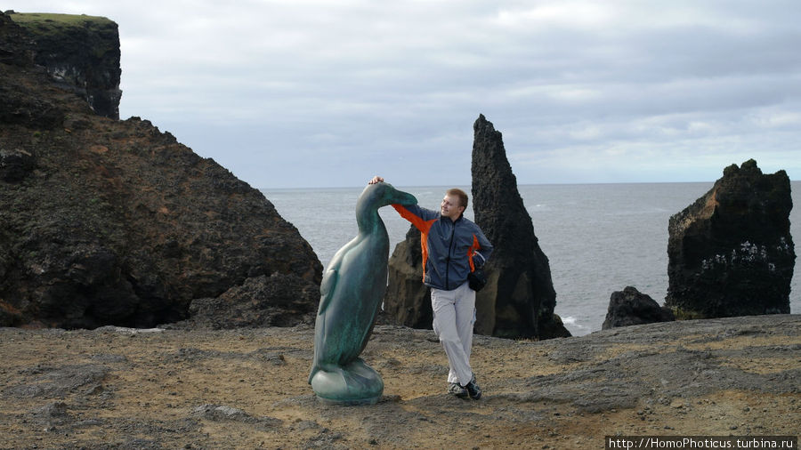 Памятник последним Большим гагарам Столичный регион, Исландия