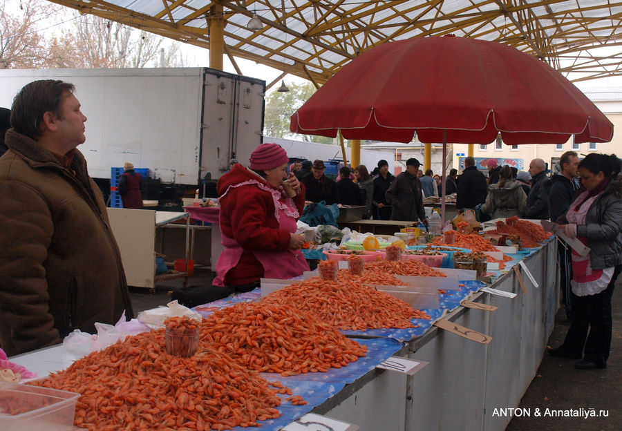 Снова креветки. Одесса, Украина