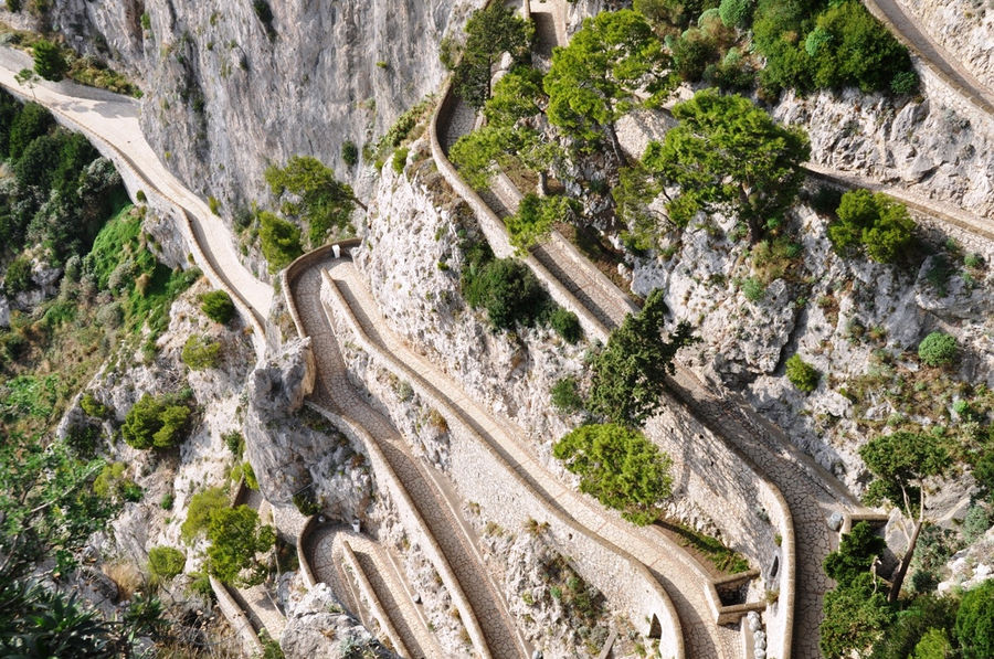 Дорога Вия-Крупп Остров Капри, Италия