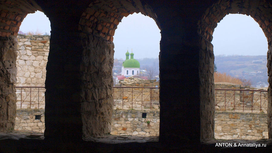 Вид из башни. Сороки, Молдова