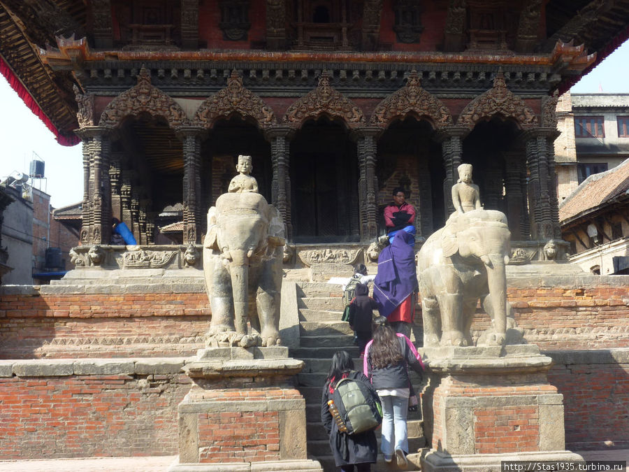 Патан. Храм Вишванатх на площади Дурбар. Патан (Лалитпур), Непал