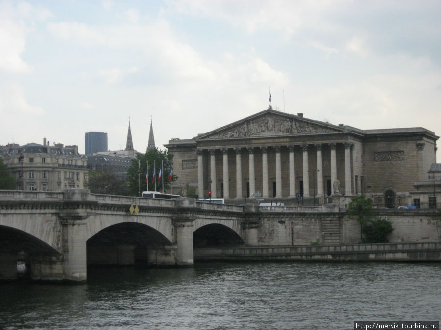 Париж: мост Александра III Париж, Франция