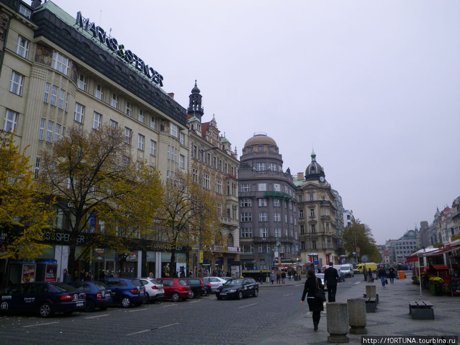 Площадь Вацлава Прага, Чехия