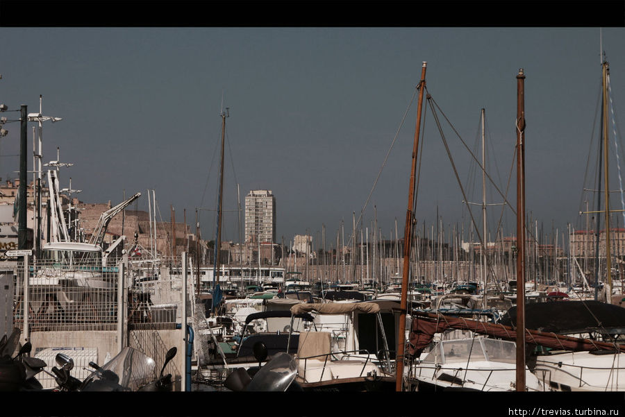 Марсельский порт Франция