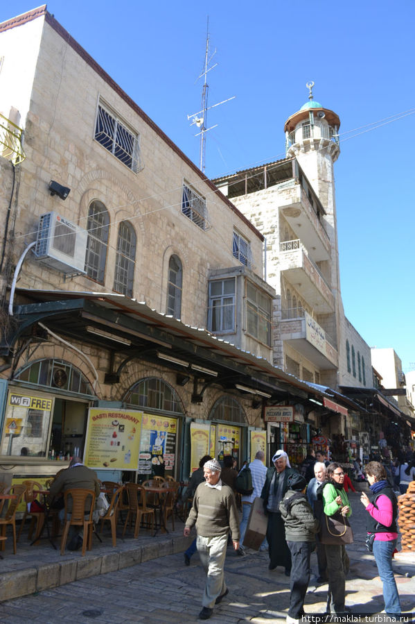 Иерусалим. Мусульманский квартал Иерусалим, Израиль