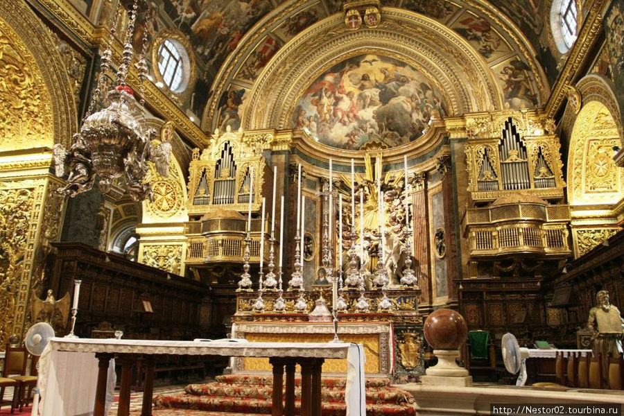 Валетта. Собор св. Иоанна. Сицилия, Италия