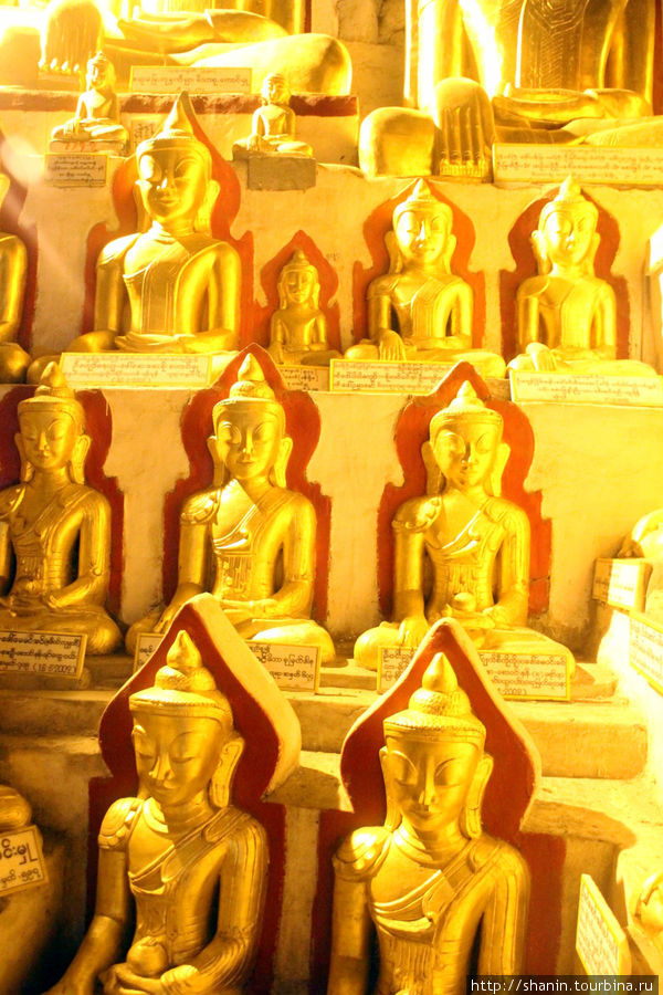 10 тысяч Будд в пещере - как на складе Пиндайя, Мьянма