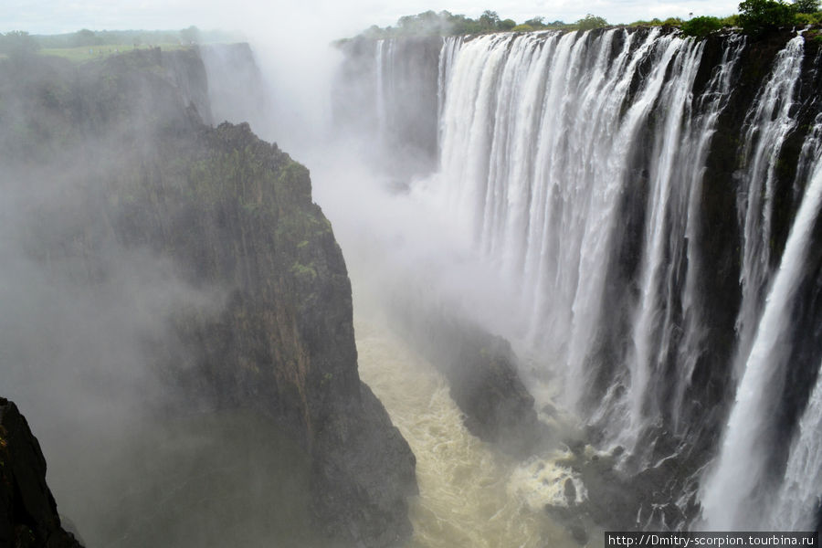 Водопад Виктория!Могучий и великий! Ливингстон, Замбия