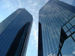 Deutsche bank. Twin towers.