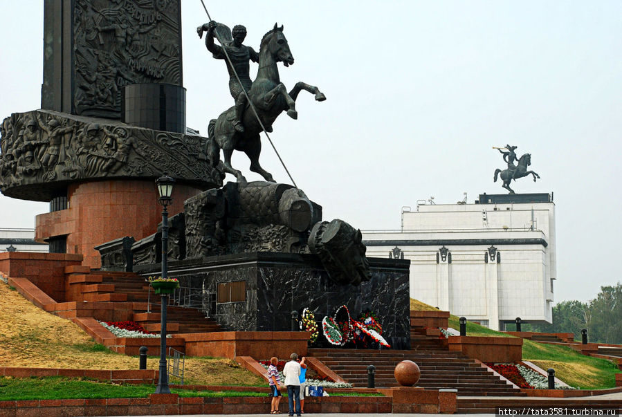 Памятник Георгию Победоносцу Москва, Россия