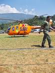 Вертолет индонезийских спасателей