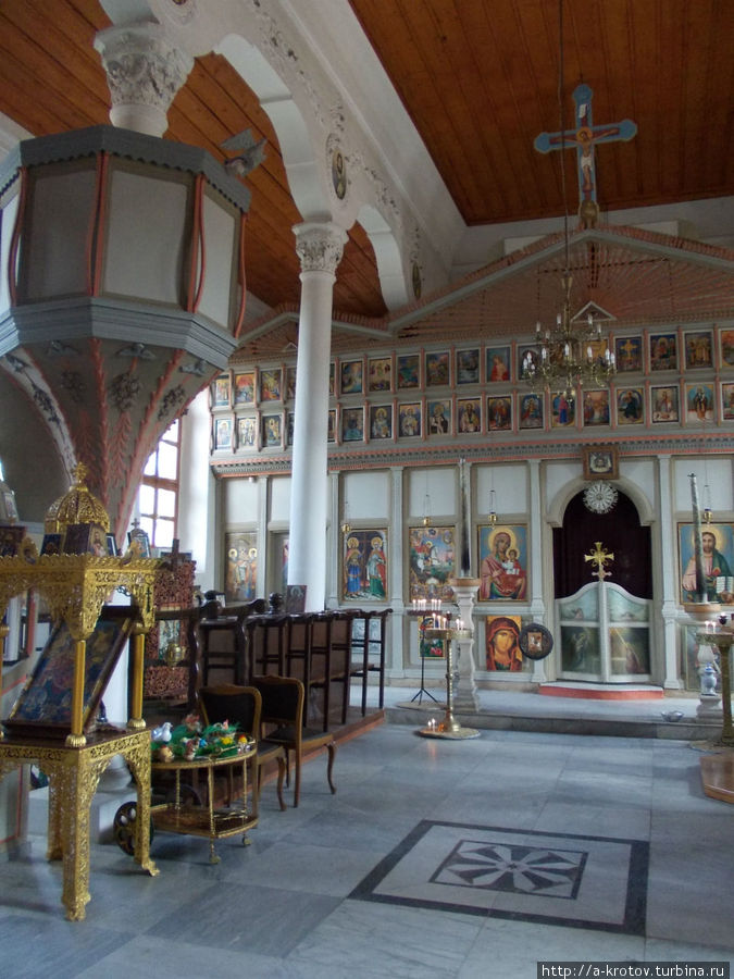 внутренность церкви Эдирне, Турция