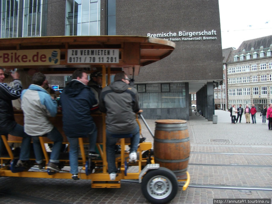 Bier Bike Бремен, Германия