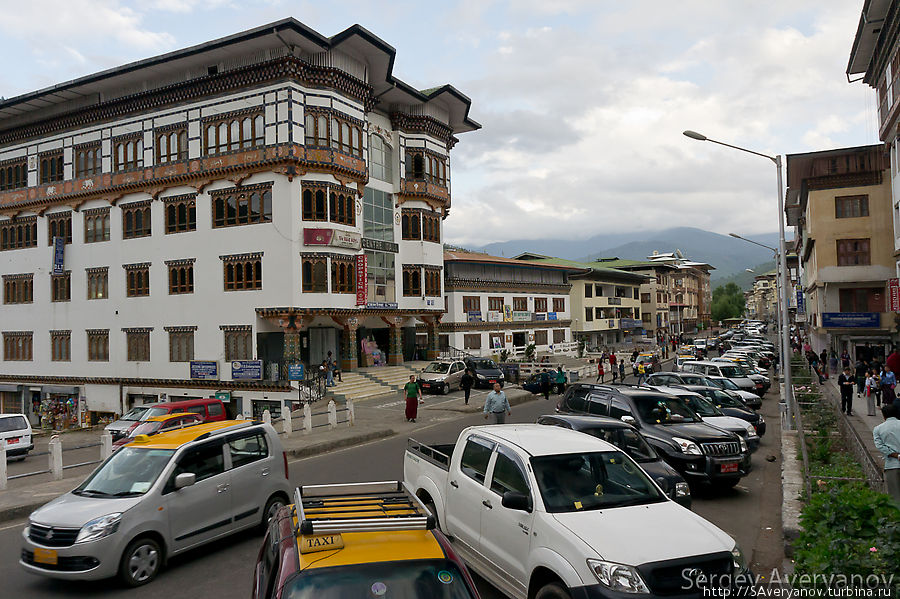 Улицы Тхимпху Бутан