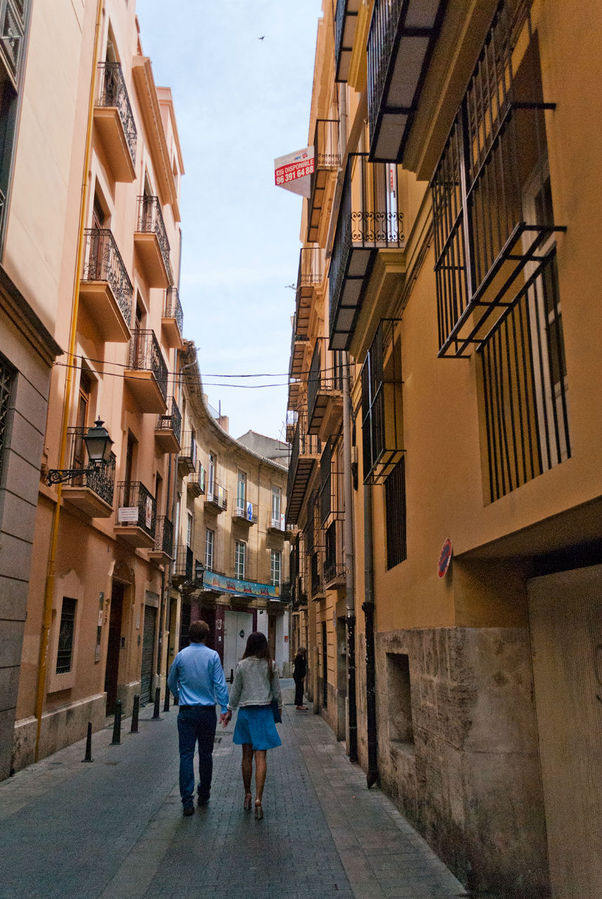 Центральные улицы Валенсии Валенсия, Испания