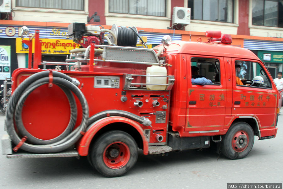 Оригинальная пожарная машина Мандалай, Мьянма
