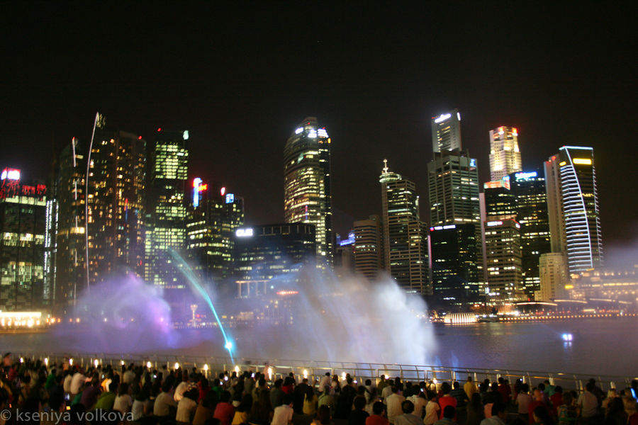 Шоу фонтанов Сингапур (город-государство)