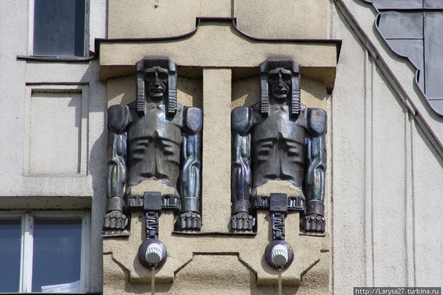 Деталь отеля Злата Гуса Прага, Чехия