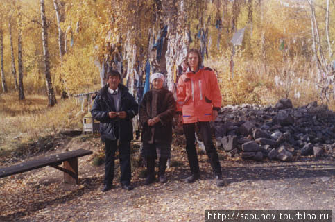 С тувинцами в святом месте Красноярск, Россия