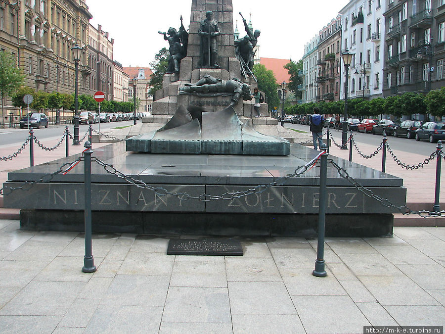 Памятник Неизвестному солдату Краков, Польша