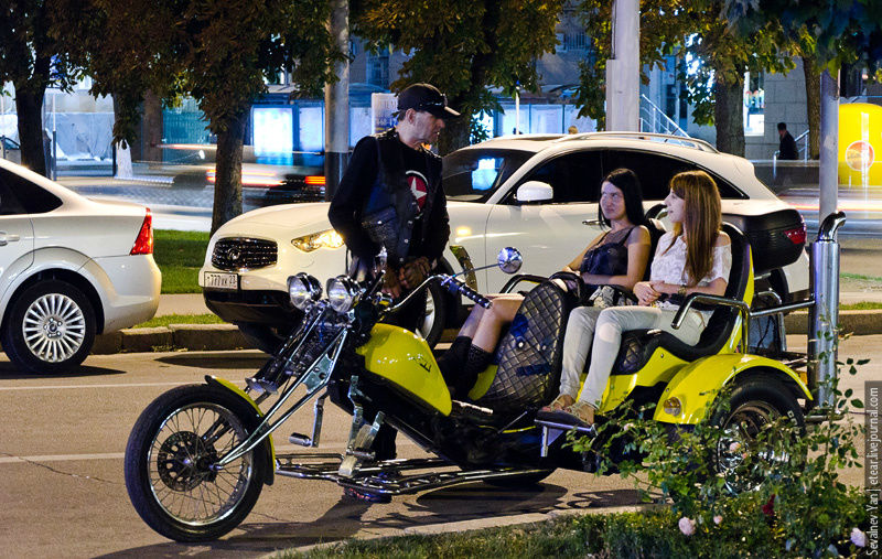 С байк-рикшей можно устроить экскурсию Краснодар, Россия