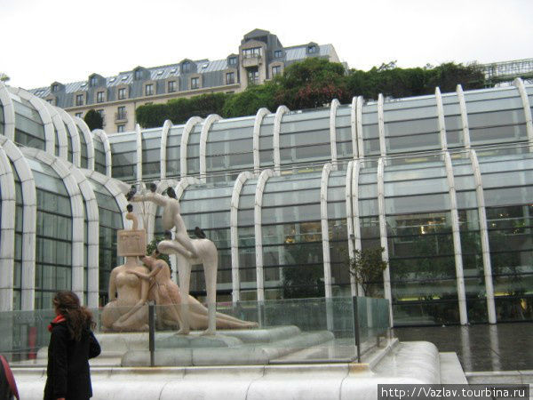 На месте Чрева Парижа вырос торговый комплекс Ле Аль Париж, Франция