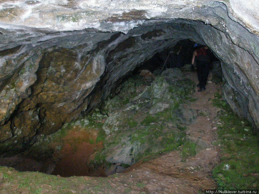Пещера Кристальная, в которую можно зайти Адыгея, Россия