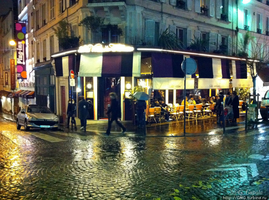 Ночной Париж Париж, Франция