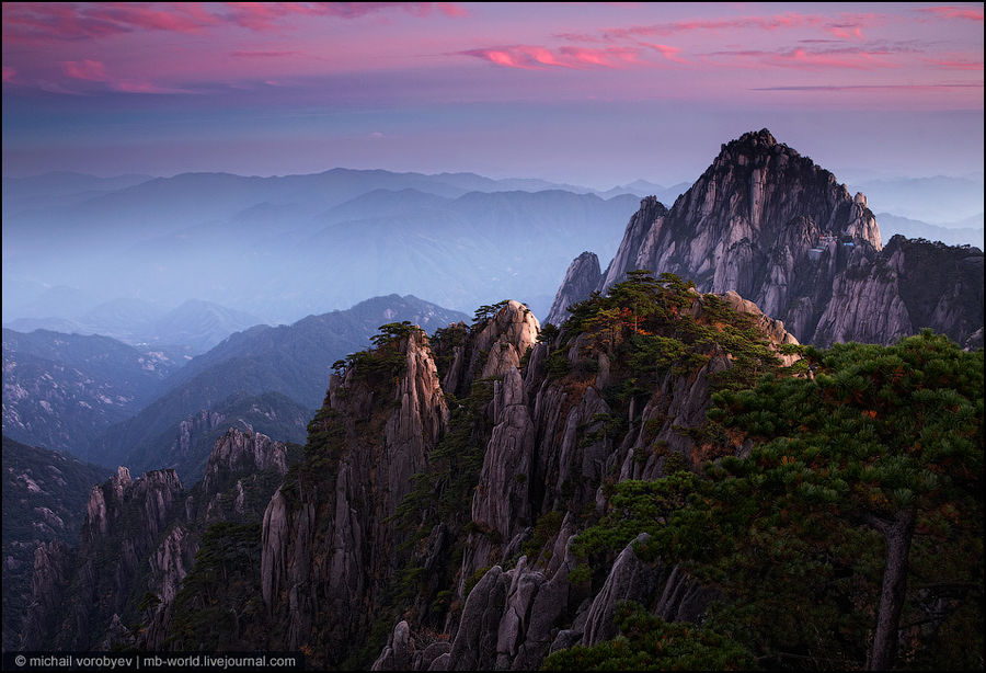 13. Национальный парк Хуаньшань, Китай