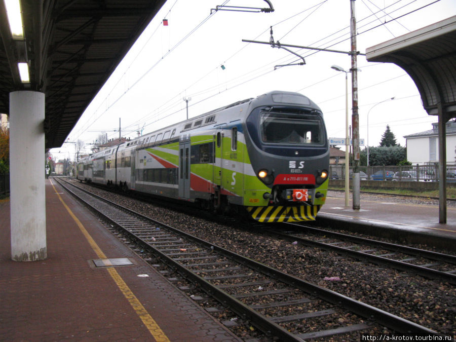 Итальянские железные дороги, поезда Ломбардия, Италия