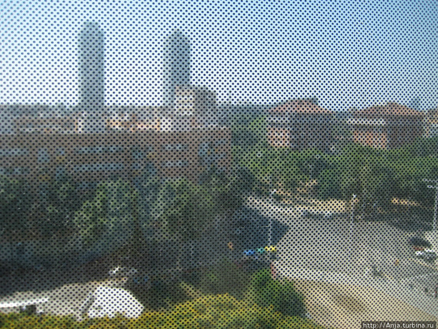 вид из окна Барселона, Испания