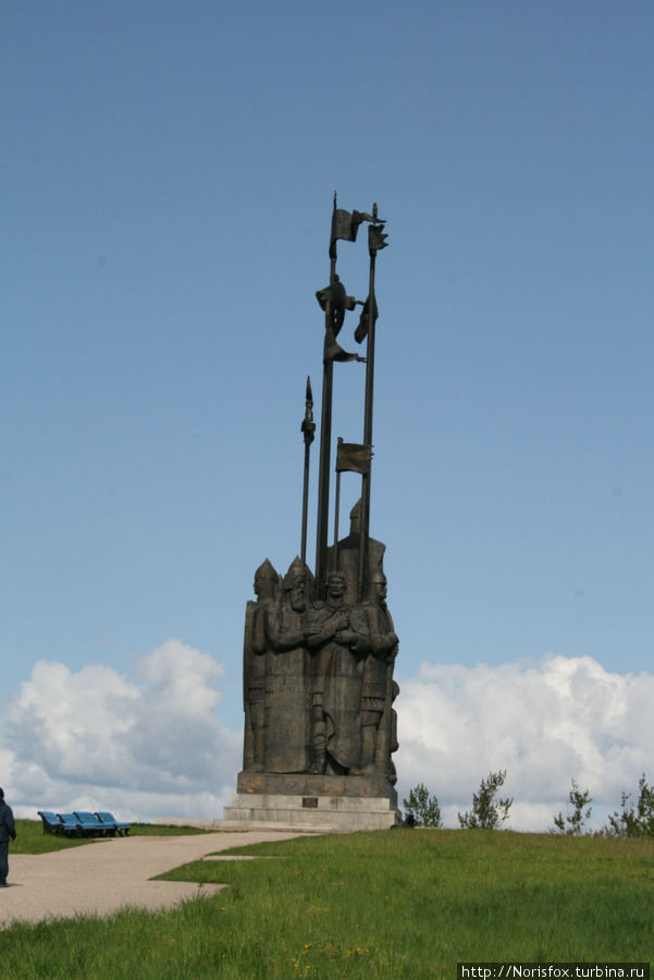 мемориал на месте Ледового побоища Псков, Россия