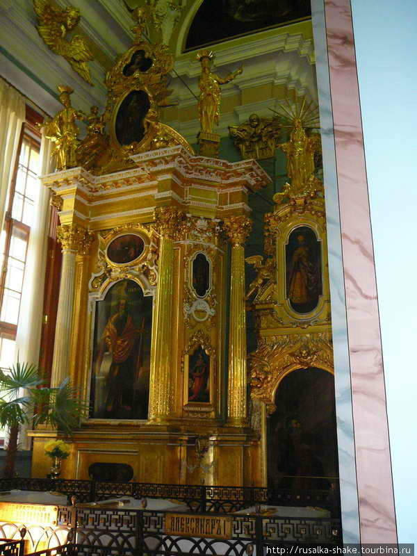 В Петропавловском соборе Санкт-Петербург, Россия